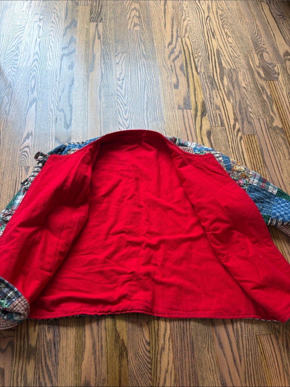 Patchwork Quilted Jacket in Multi-Color - Picture 7 of 7